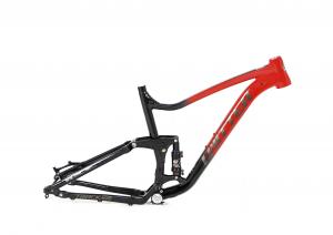 Best Full Suspension Aluminum Alloy Bicycle Frame With DNM Shock Absorber wholesale