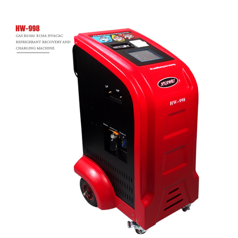 Best Portable R410a Refrigerant Recovery Car AC Service Station 1HP CE Certificate wholesale