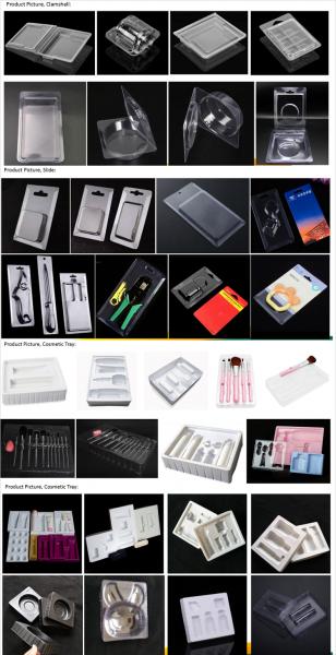 0.45mm PVC Slide Blister Packaging For Mobile Phone Case RS073