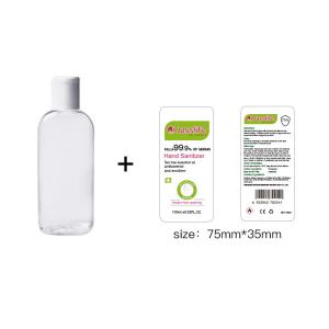 Best Custom Label Sanitizer Big Bottle 100ml  Blank Hand Sanitizer OEM Service wholesale