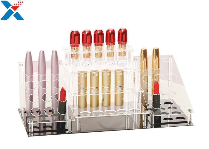 Best Custom Acrylic Display Stands Pmma Lipstick Display Holder Plexiglass Lip Gloss Display wholesale