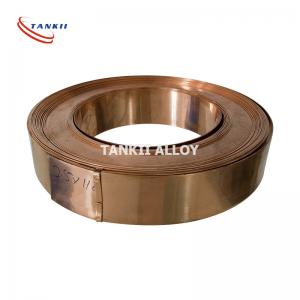 Best Cu86Mn12Ni Precision Alloy Manganin Copper Alloy Strip Customized Size wholesale