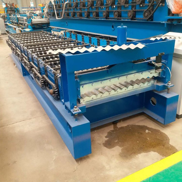 Buy cheap 8 Kw Corrugated Roll Forming Machine Roofing Sheet Metal Rolling Machine With from wholesalers