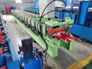 Best Colour Steel PPGI Ridge Cap Roll Forming Machine 380v wholesale