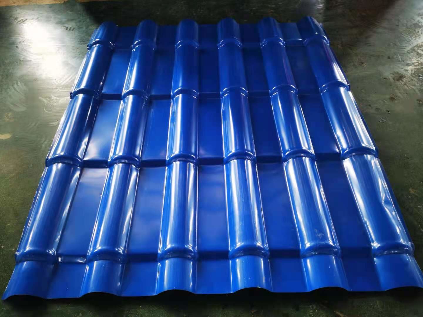 Best Panasonic Roof 0.3mm Glazed Tile Roll Forming Machine For Aluminum wholesale