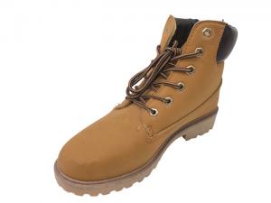 Best Cuff Collar Men'S Composite Toe Work Boots Camel Color Flame Resistant Work Boots wholesale