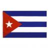 Buy cheap Cuba 100% Polyester Custom Country Flag Silkscreen Printing 110g 90x150cm from wholesalers
