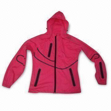 Best Ladies' Jacket with Three-layer Soft Shell, Membrane and Knit Fabric wholesale
