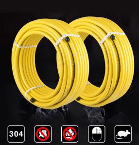 Best DN15 Cooker Gas Hose , Flexible Stainless Steel Gas Pipe 50 Years Warranty wholesale