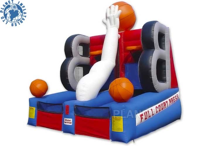 Best Full Court Press Basketball Inflatable Sports Games For Party Rental wholesale