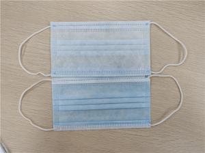 Best 3 Ply / 4 Ply Personal Non Woven Disposable Mask Anti Splash For Civil Use wholesale