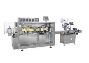 Best Oral Liquid Filling And Sealing Machine With PM-100 Bottle Labeling Machine wholesale