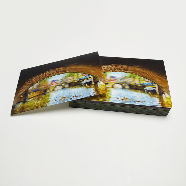 Best customized round shape lenticular 3d sticker animation flip 3d dome clear sticker cards wholesale