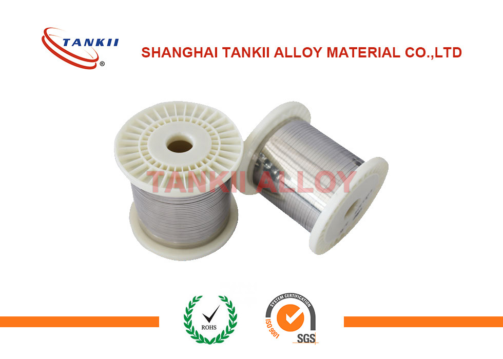 Best Low Magnetic Silver Grey Nichrome High Resistance Ribbon, ni30cr20 Flat Wire wholesale