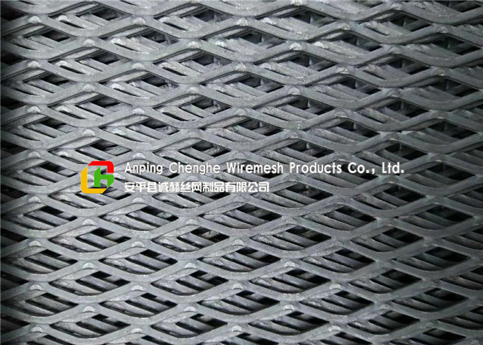 Working Platforms Flat Expanded Metal Mesh 0.1 - 2m Width ISO9001 Certification for sale