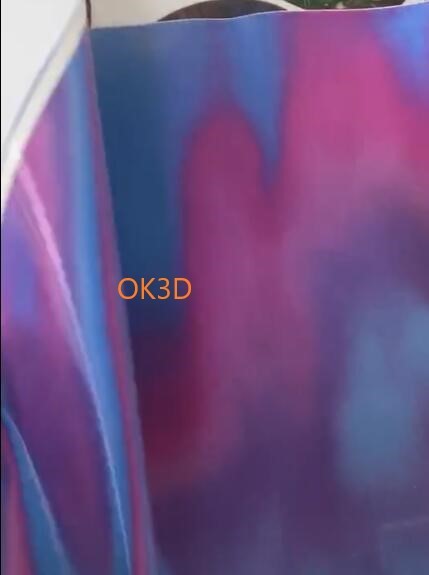 Best OK3D supplier soft tpu material flip lenticular printing 3d lenticular fabrics/textiles/clothing wholesale