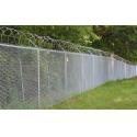 50 Ft Length Chain Link Mesh Fence Diamond Wire Coiled And Accessories for sale