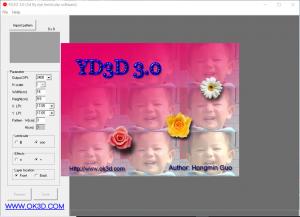 Best latest fly eye 3d lenticular software fly eye lens sheet printing software-butterfly 360 degree 3d and animation effect wholesale