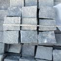 China Granite Dark Grey G654 Granite Cube Paving Stone 6 Surface Natural in size for sale