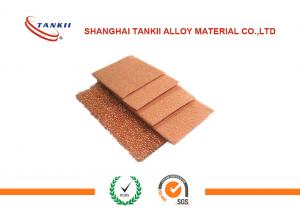 Best Red Copper Metal Foam Sheet Lower Ash Rate For Fire Extinguisher Width 50 - 960mm wholesale