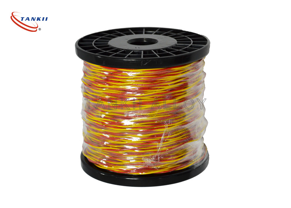 Best Solid Thermocouple Extension Cable Type K 22SWG With High Temperature Fiberglass Insulation wholesale