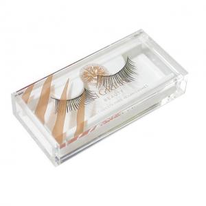Best Lash Box Acrylic Display Case Custom Empty Packaging Magnetic Mink Clear wholesale