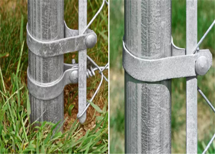 2" Galvanized Steel 38mm Chain Link Fence Band for sale