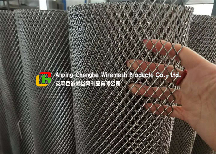 Building Expanded Metal Wire Mesh , Expanded Copper Mesh For Screening for sale
