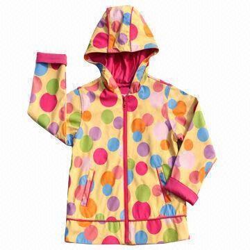 Best Children's PU Raincoat with 100% Polyester Lining wholesale