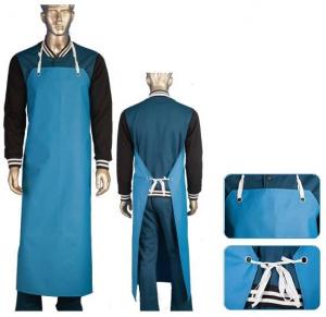 Best Food Safe Heavy Duty Fish Cleaning Apron PVC Coated Nylon Fabric CE / ISO9001 wholesale