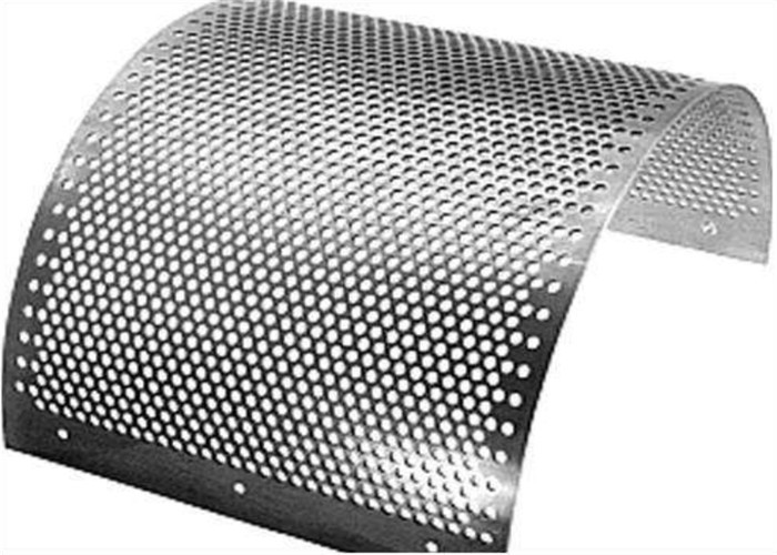 2mm Perforated Stainless Steel Mesh Sheet Round Hole Punched Openings for sale