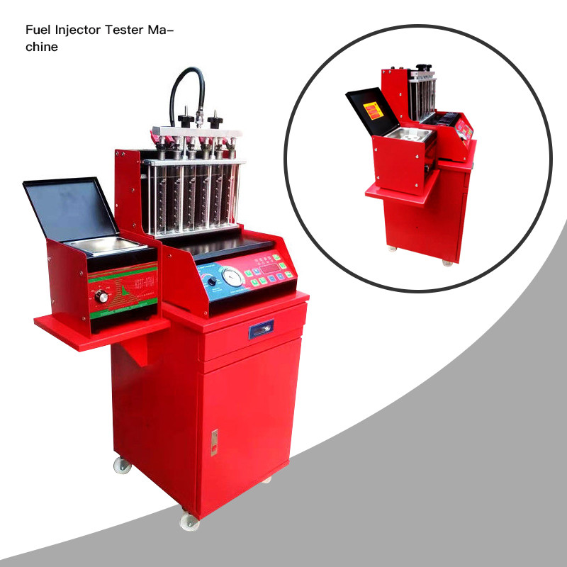 Best Six Test Cylinder 50r/Min 0.6Mpa Fuel Injector Tester Machine wholesale