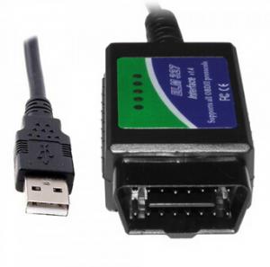 Best elm 327 usb cable with ELM with Power Protection Chip and  genuine FT232rl Chip wholesale