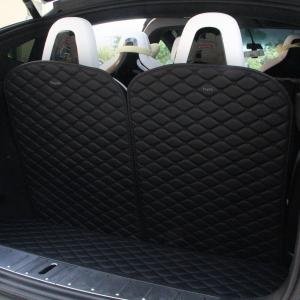 Best Topfit Front and Rear Boot Mat+3rd Row Back Seat Protector Cover for Tesla Model X 6 seat wholesale