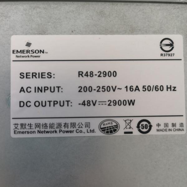 Emerson R48-2900U Full Digital Communication Power Supply Module CE RoHS