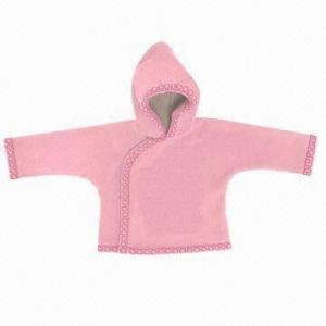 Best Baby Jacket with 210g Recycled Fleece Fabric wholesale