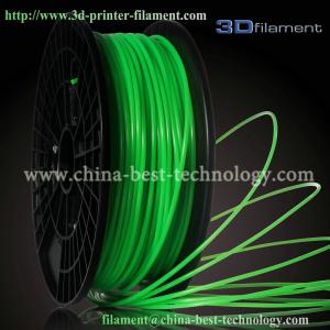 Best 3D Printer Filament PLA 1.75mm Fluorescent Green wholesale