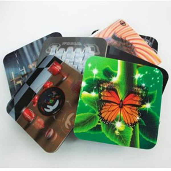 Best 3D lenticular greeting cards with motion moving effect made by PET PP material 3D large picture 3D Lenticular decorative wholesale