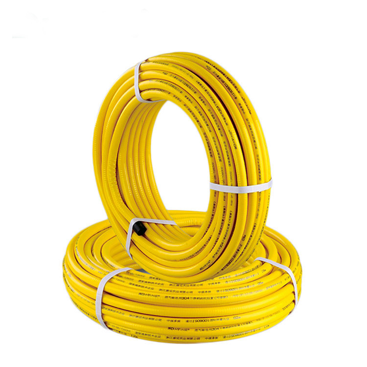 Best Gas Transportation SS 304 Flexible Hose , DN25 Stainless Steel Gas Pipe wholesale