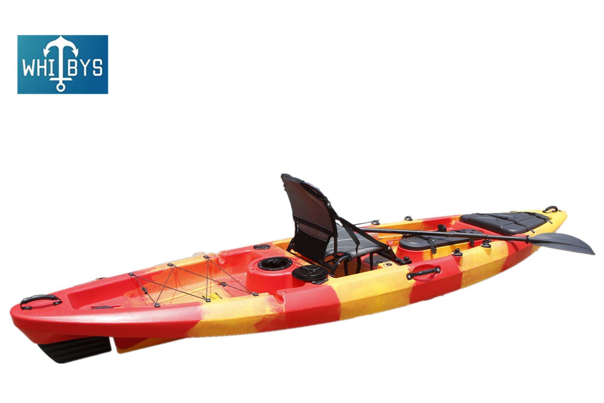 Best Popular 13 Foot Open Water Kayak Super Stable Outdoor Expeditio Soft Cushion wholesale