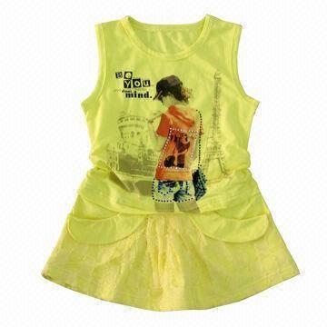Best Children's Dress, Sleeveless, China, OEM and ODM Orders are Welcome wholesale