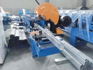 Best 240v Steel Galvalume Guardrail Roll Forming Machine For Shutter Door wholesale