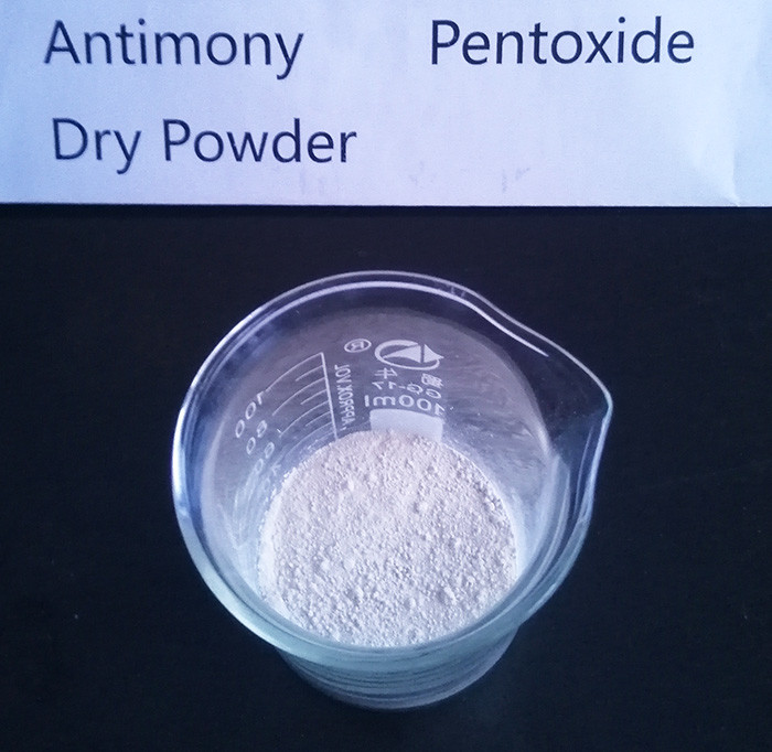 Best Ph 6~8 Antimony Pentoxide Dry Powder 25kg / Bag Package Short Delivery Time wholesale