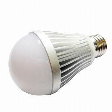 Best 5W LED Bulb with 500lm Luminous Flux, Multiple Base Choices, 90 to 265V AC Voltage, 2 Years Warranty wholesale