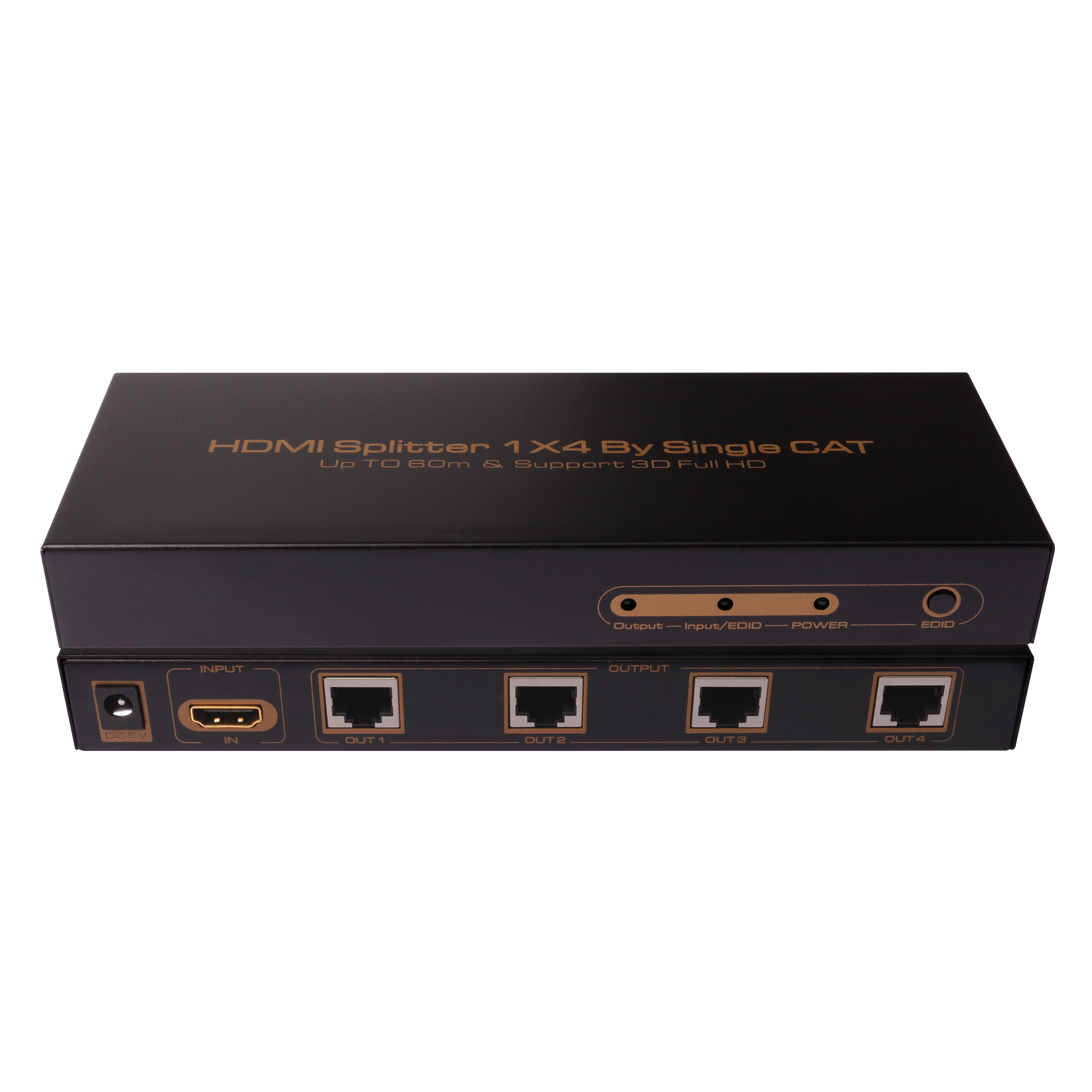 Best HDMI 1x4 splitter extender over cat6 up to 60m wholesale