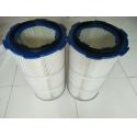 660 Mm Spare Air Dust Cartridge Filter 325 Mm Outer Diameter Panel Filter for sale