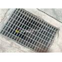 Parking Lots Steel Grate Drain Cover High Strength Hot Dip Galvanizing for sale