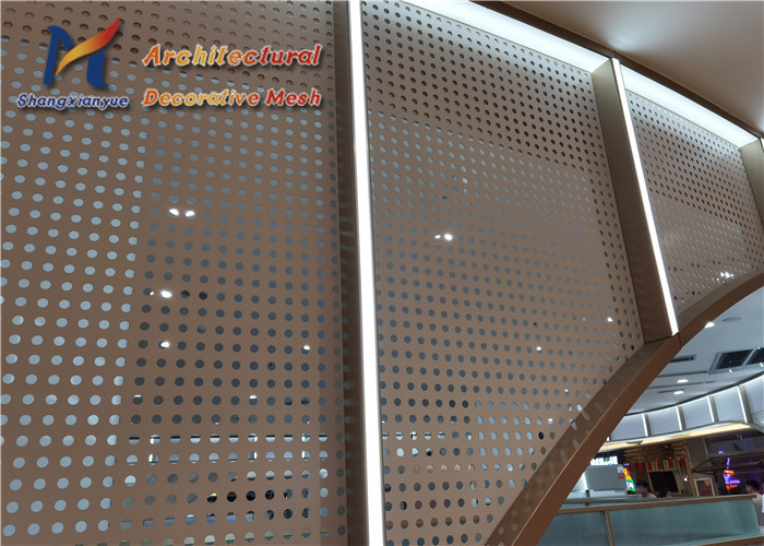 Best Ceiling Round Hole Perforated Metal Mesh Stainless Steel 1000mm wholesale