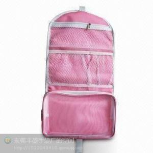 Best Hanging Electronics Organizer Travel Case Multi Purpose Pink / Blue Color wholesale