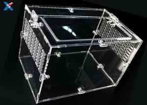 Best Professional Acrylic Reptile Box , Pet Plexiglass Storage Box ROHS Certified wholesale